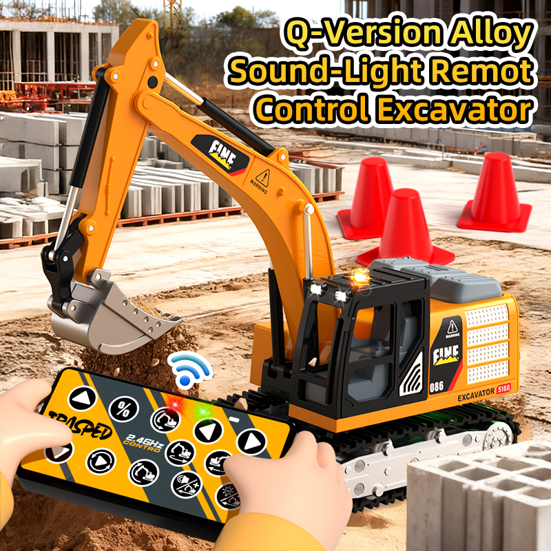 ZWN Remote Control Excavator D - Model Kit Excavator recension och pris