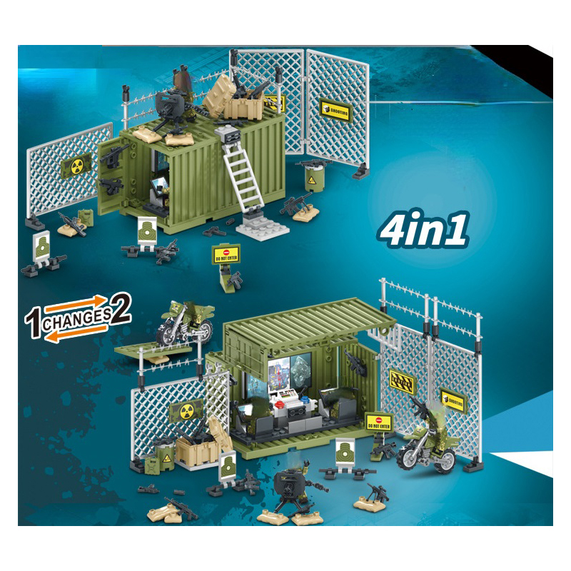 MOC Thunder Combat Command Cen - Model Kit Wall E recension och pris