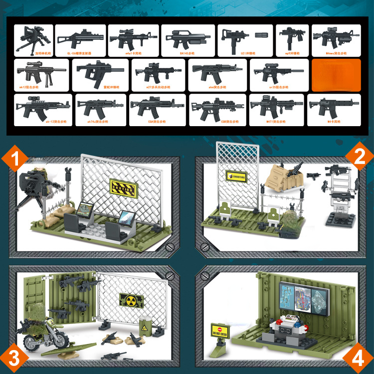 MOC Thunder Combat Command Cen - Model Kit Wall E recension och pris