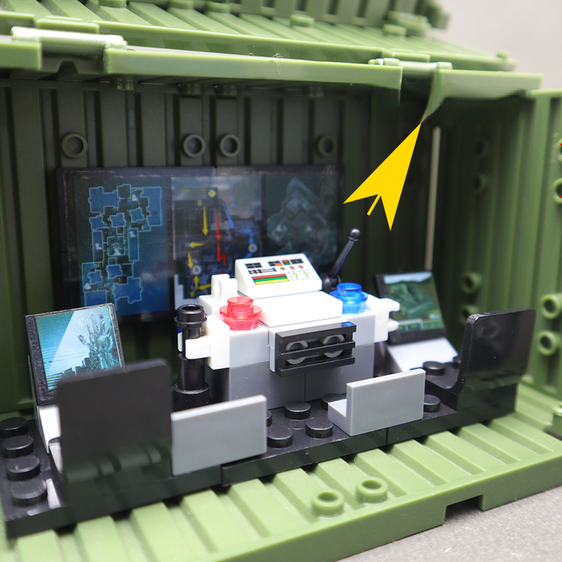 MOC Thunder Combat Command Cen - Model Kit Wall E recension och pris