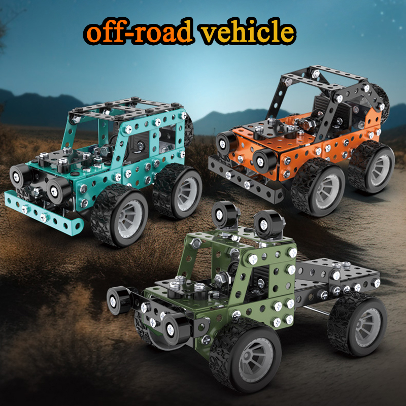 DIY Metal Building Block Assem - Model Kit Excavator recension och pris