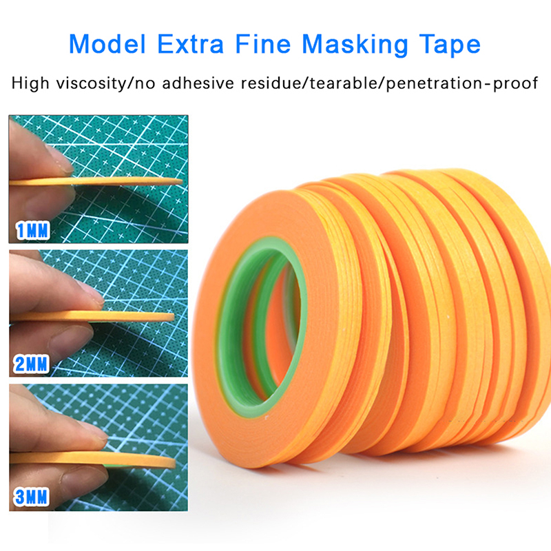1Roll 18M Textured Paper Model - Masking Tape Thin recension och pris