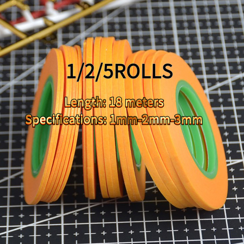 18Meters Wide 1mm/2mm/3mm Mode - Masking Tape Thin recension och pris