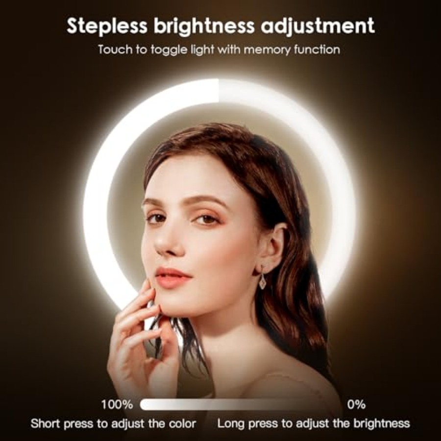 Wall Mounted Lighted Makeup Mi - Magnifier With Light recension och pris