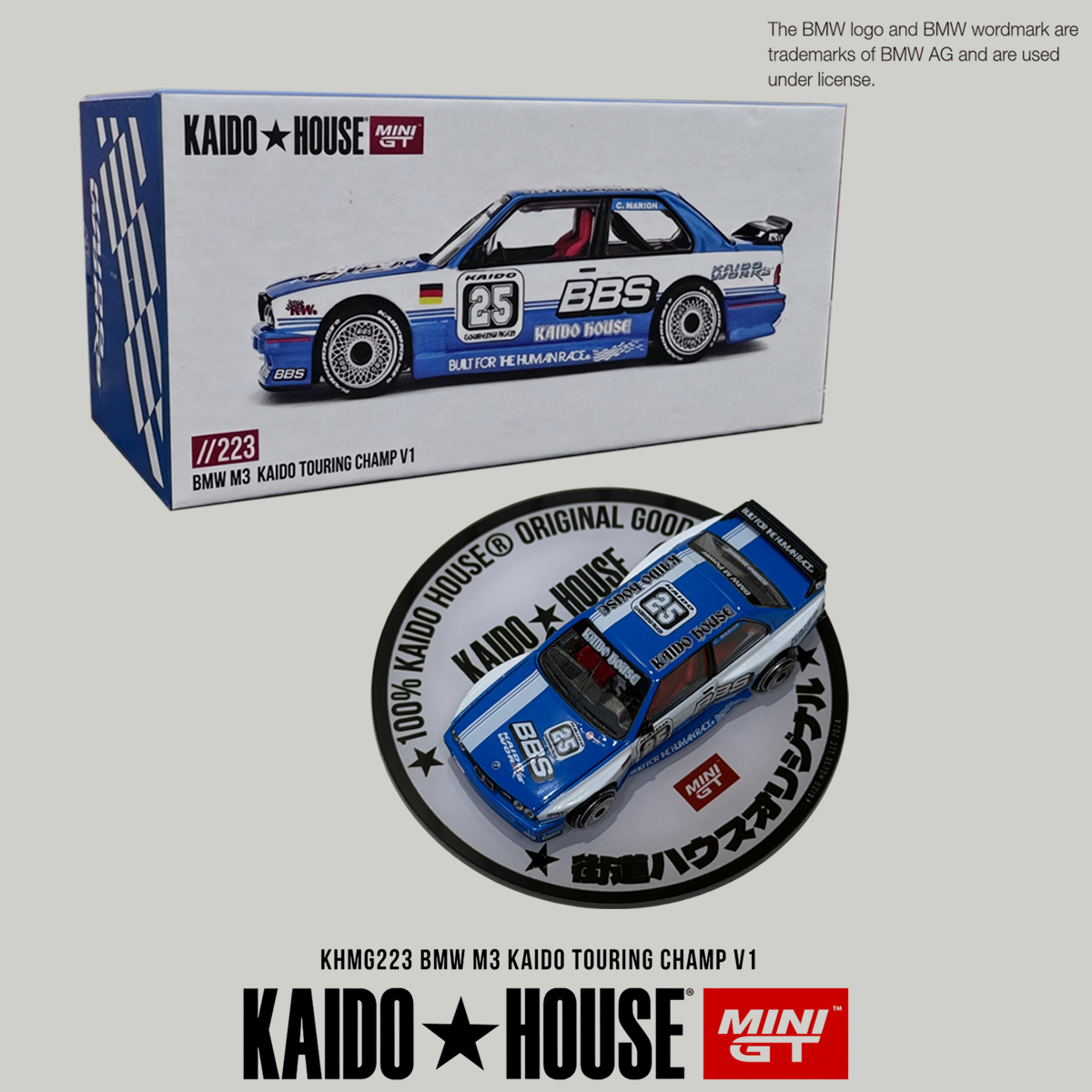 Kaido House x MINI GT 1:64 BMW - Model Kit Bmw recension och pris