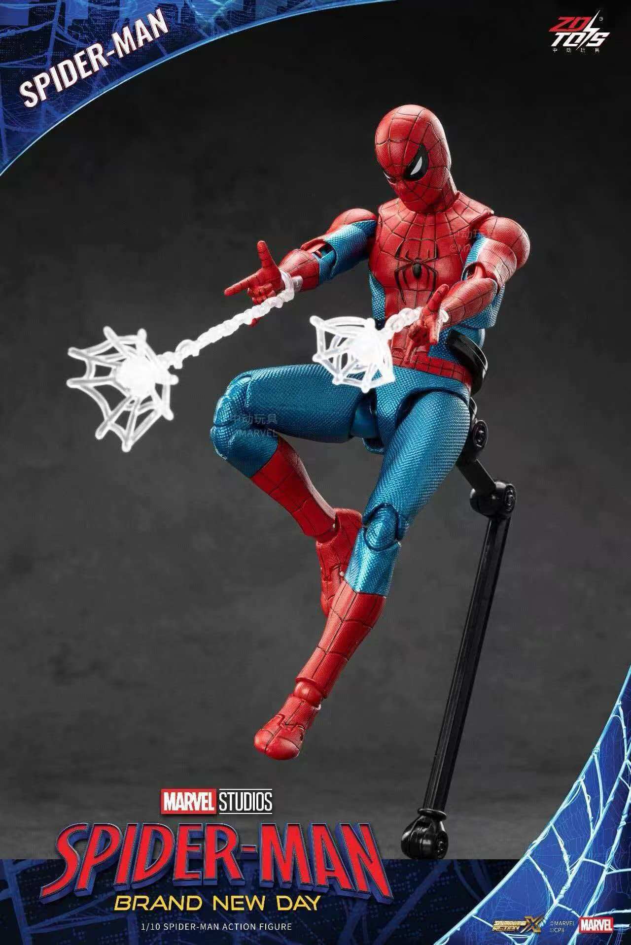 New ZD Toys Spider Man Brand N - Model Kit Zero Megaman recension och pris