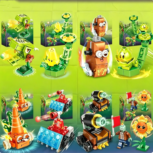 Plants vs. Zombies Battle of t - Model Kit Vs Lego recension och pris