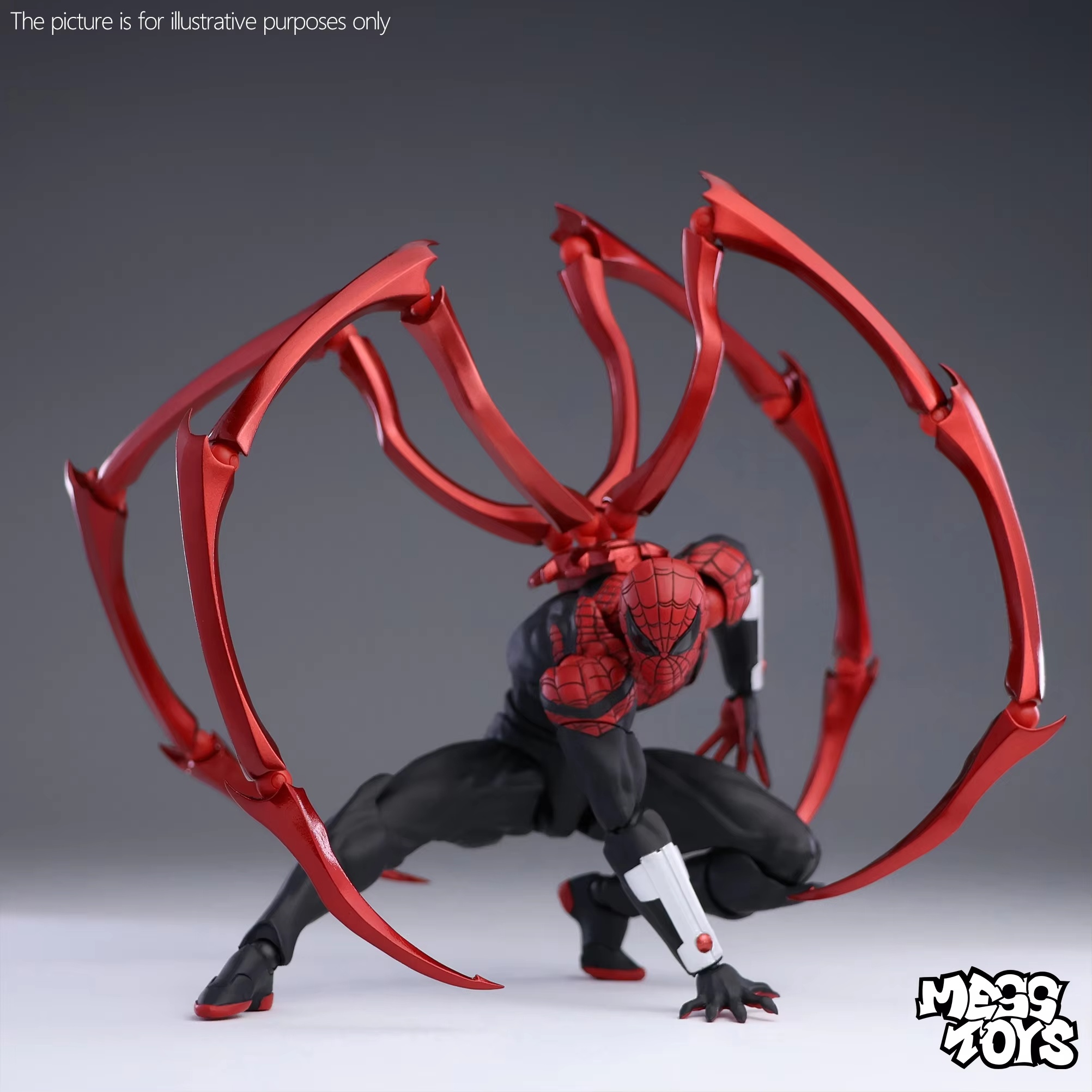 Hot Mess Toys Superior Spider  - Model Kit Spiderman recension och pris