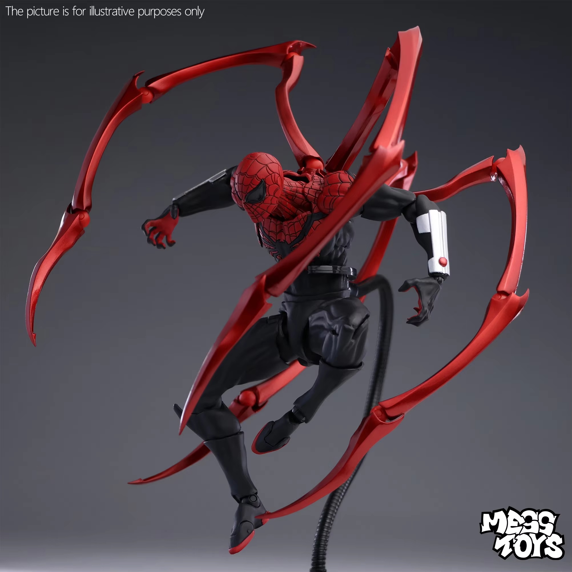 Hot Mess Toys Superior Spider  - Model Kit Spiderman recension och pris