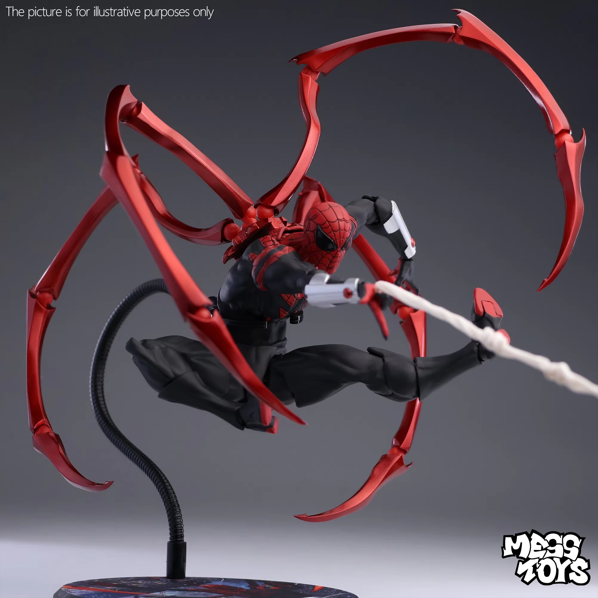 Hot Mess Toys Superior Spider  - Model Kit Spiderman recension och pris