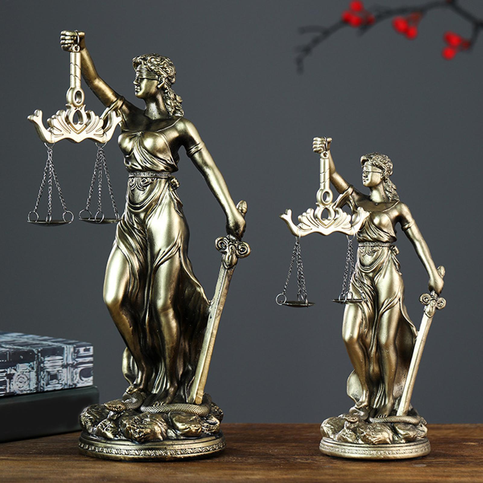 Lady Justice Statue Figurine S - Model Kit Judge recension och pris