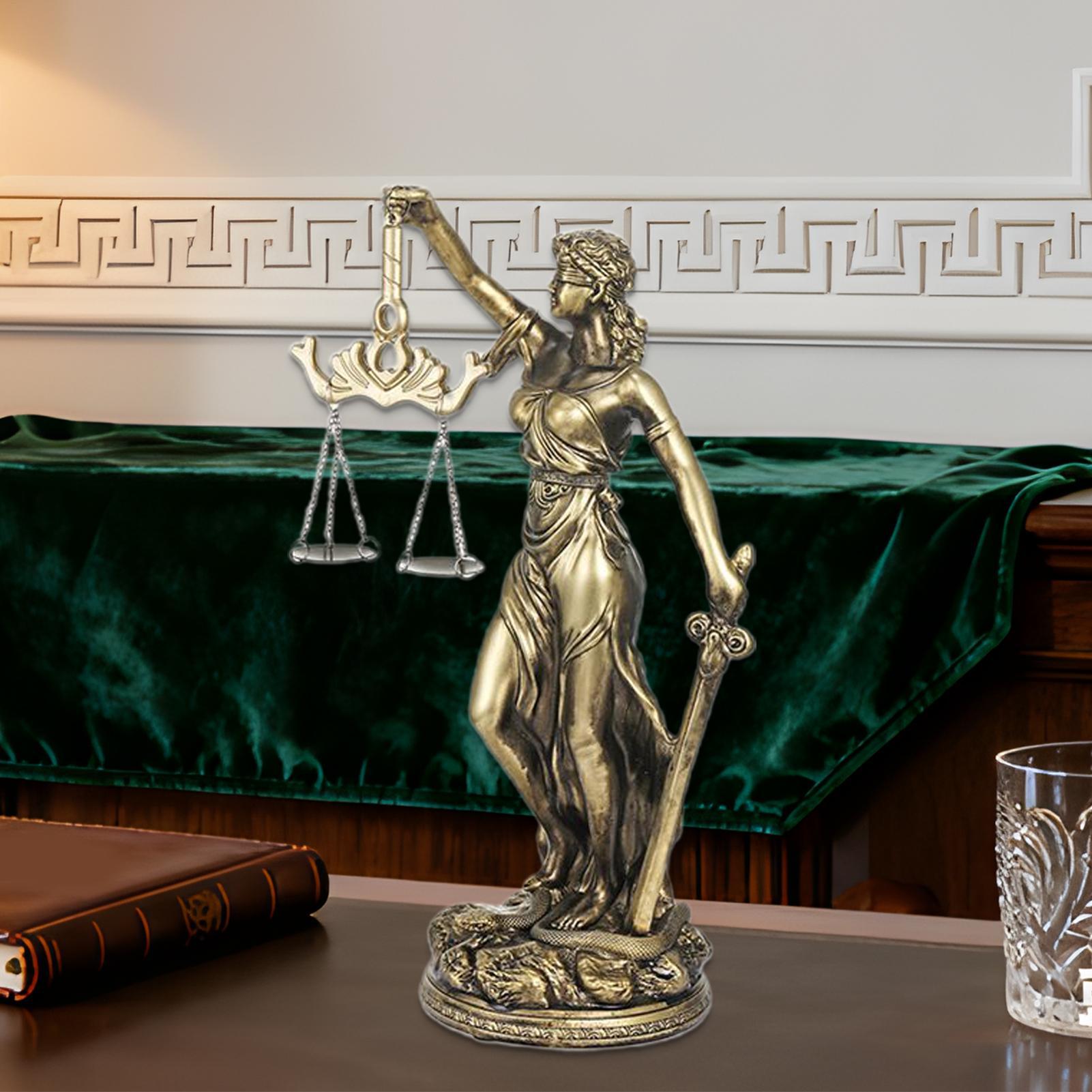 Lady Justice Statue Figurine S - Model Kit Judge recension och pris