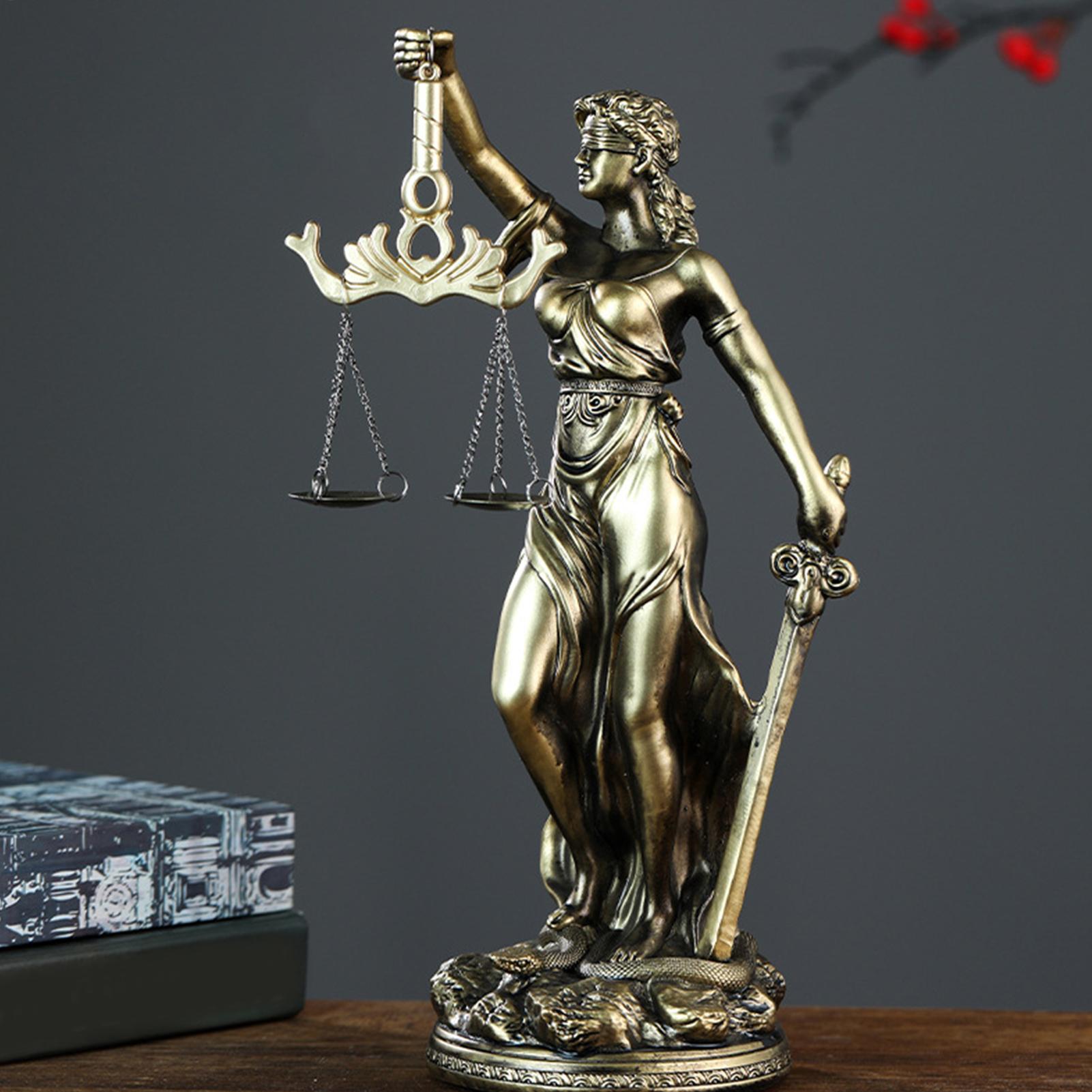 Lady Justice Statue Figurine S - Model Kit Judge recension och pris