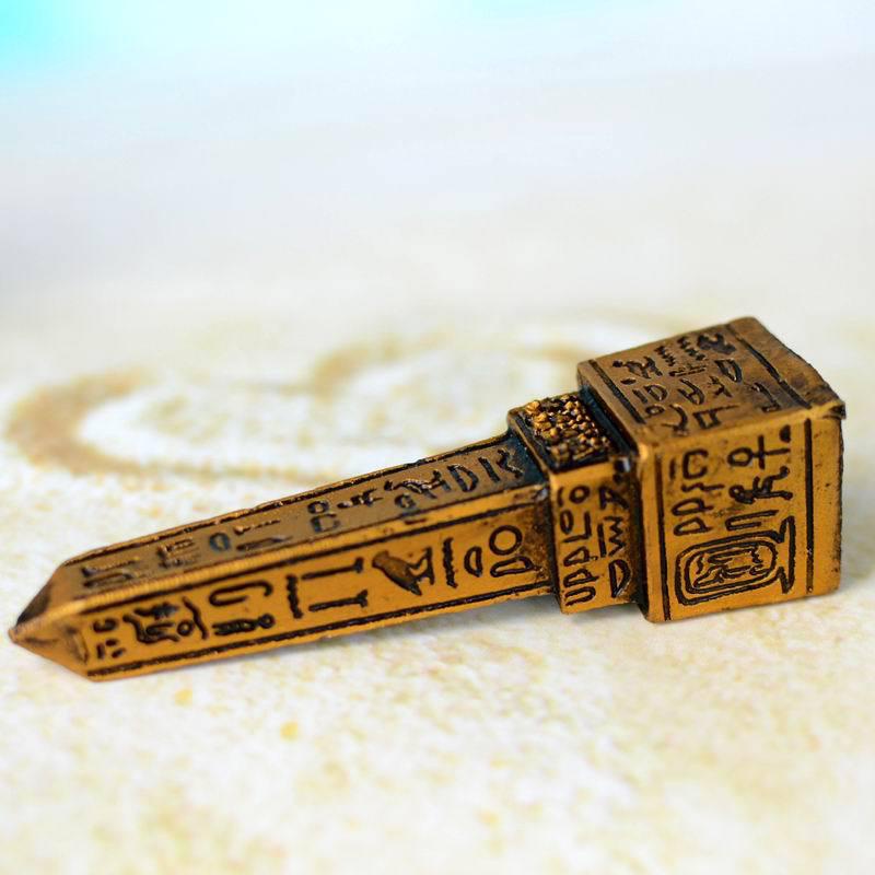 Mini Obelisk Statue Decorative - Model Kit Obelisk recension och pris