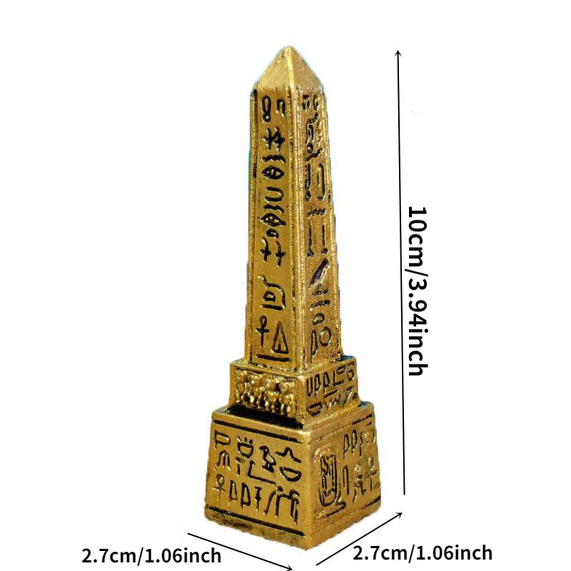Mini Obelisk Statue Decorative - Model Kit Obelisk recension och pris