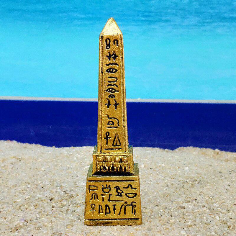 Mini Obelisk Statue Decorative - Model Kit Obelisk recension och pris