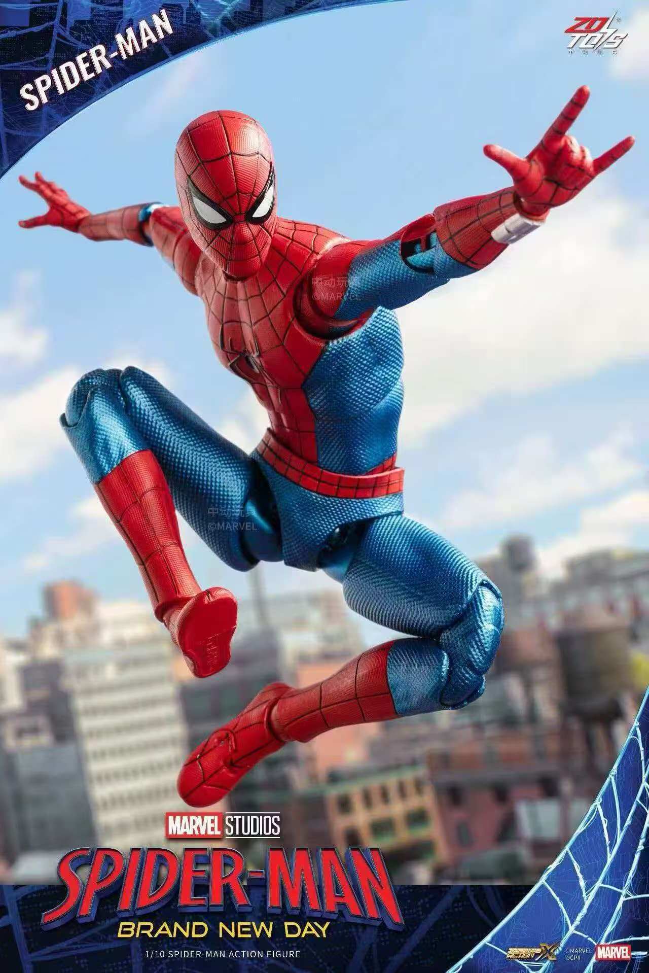 Original ZD Toys Spider Man Br - Model Kit Spiderman recension och pris