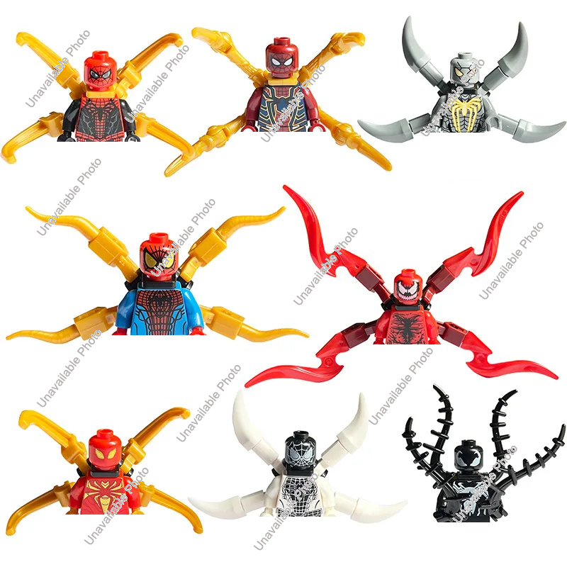 Hot Toys 8piece set of marvel  - Model Kit Spiderman recension och pris