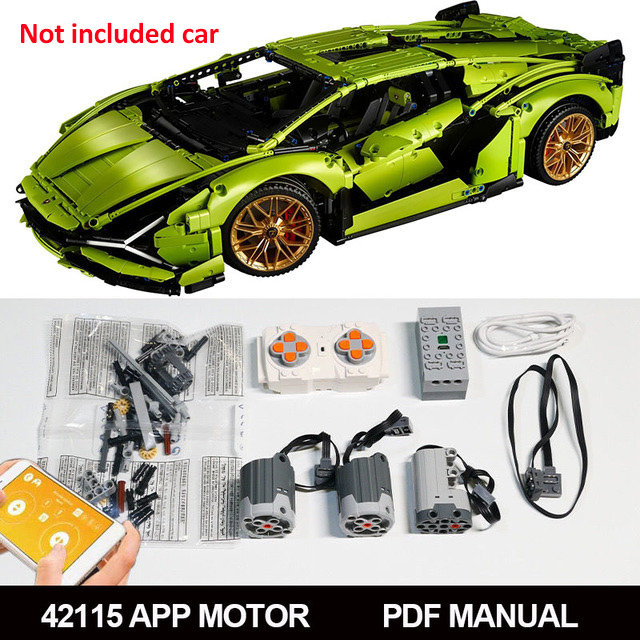 LED Light APP Control Motor Se - Model Kit Lamborghini recension och pris