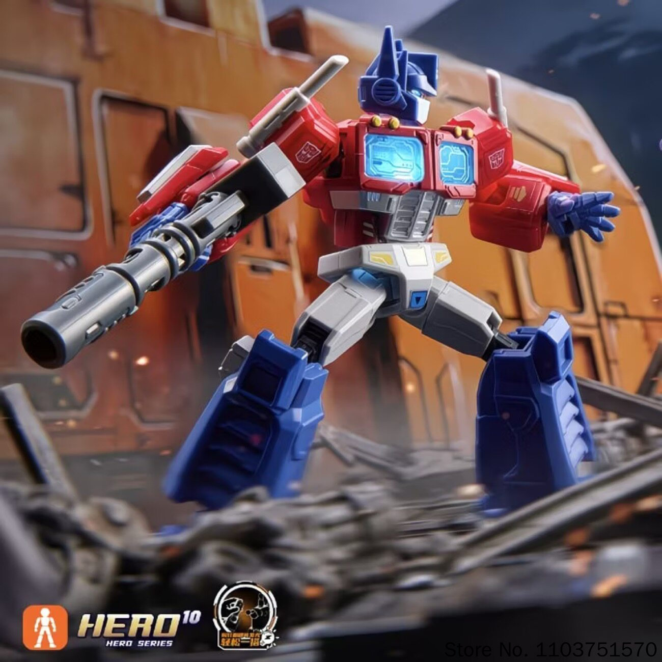 Blokees Transformers Action Fi - Model Kit Blokees recension och pris