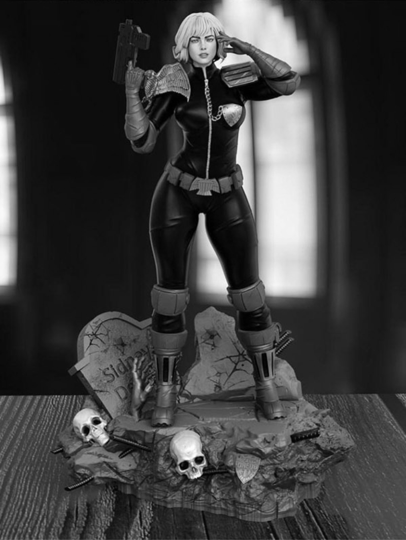 1/24 Scale Cassandra Anderson  - Model Kit Judge recension och pris