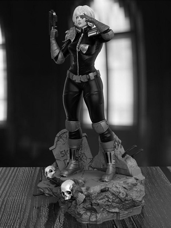 1/24 Scale Cassandra Anderson  - Model Kit Judge recension och pris