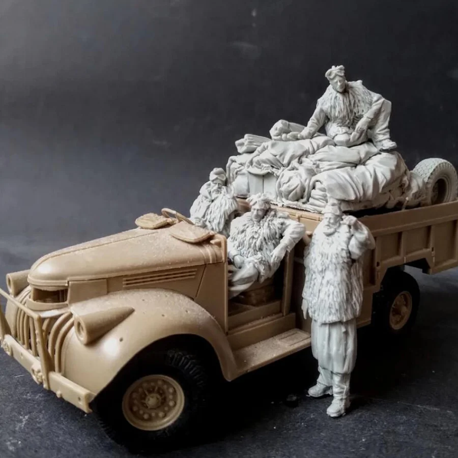 1/35 Resin Figure Model Kit 2  - Model Kit Warhammer recension och pris