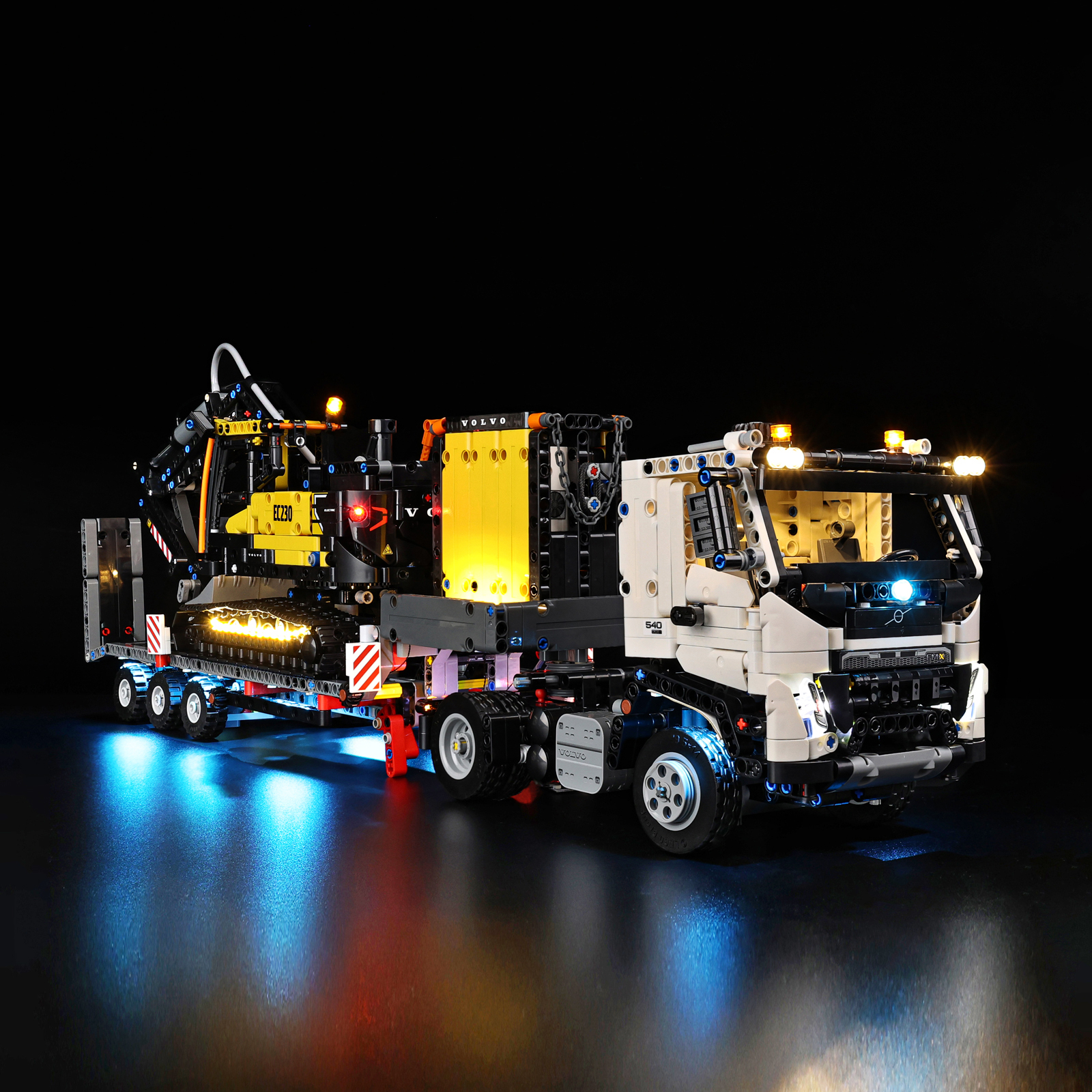 No Model LED Lighting Set Suit - Model Kit Excavator recension och pris
