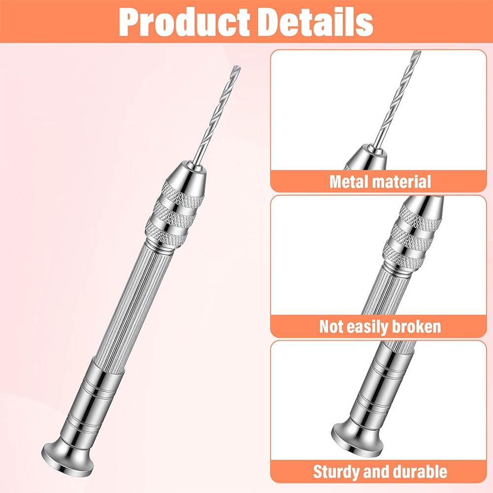 Pin Vise Hand Drill Set with 1 - Pin Vice Micro recension och pris