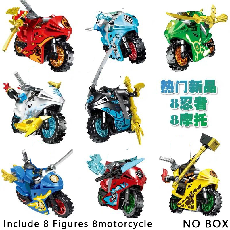Ninja Figures Motorcycle Build - Model Kit Chemistry recension och pris