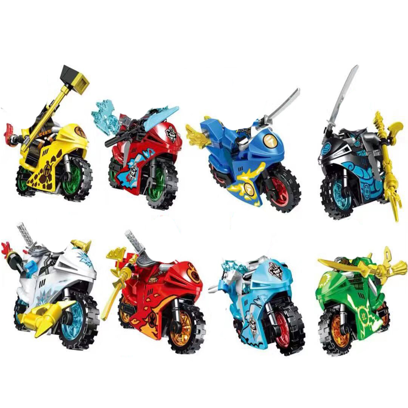 Ninja Figures Motorcycle Build - Model Kit Chemistry recension och pris