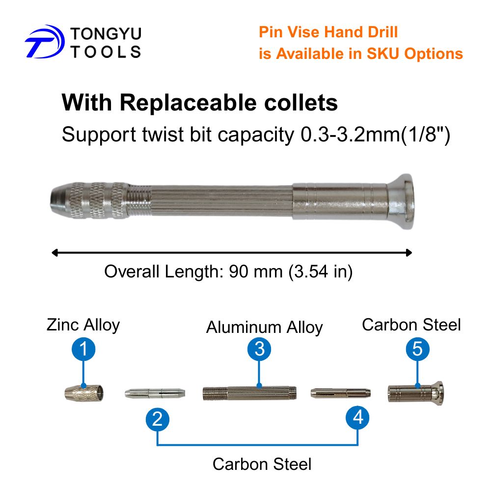 Micro Mini Twist Drill Bit Set - Pin Vice Micro recension och pris