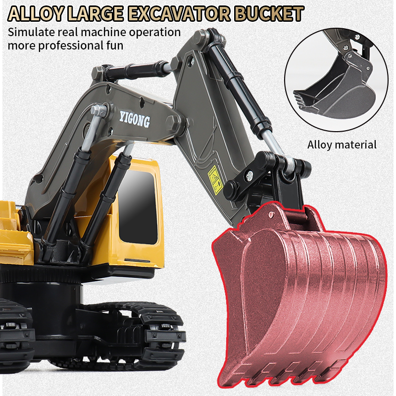 ZWN 2.4G Remote Control Excava - Model Kit Excavator recension och pris