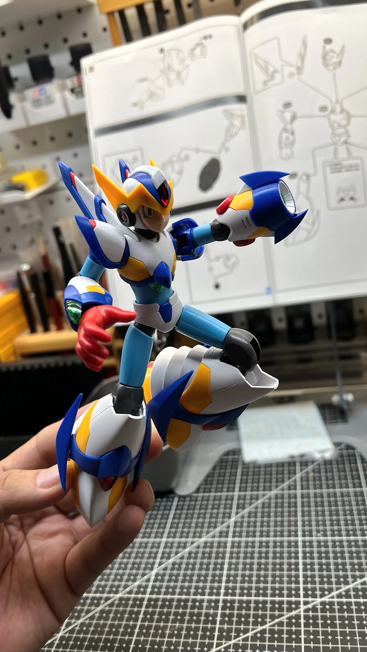 Kotobukiya Rockman X Falcon Ar - Model Kit Zero Megaman recension och pris
