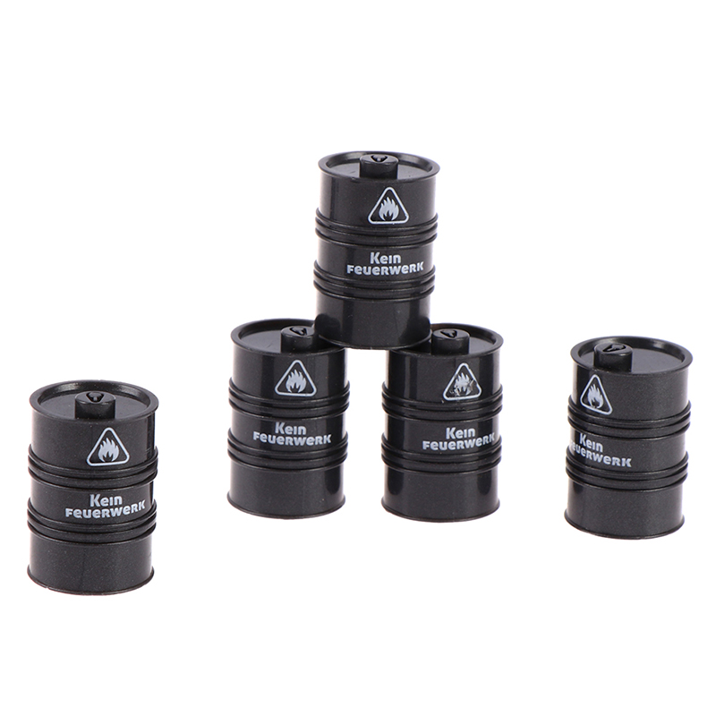 10Pcs Black Chemistry Oil Drum - Model Kit Chemistry recension och pris