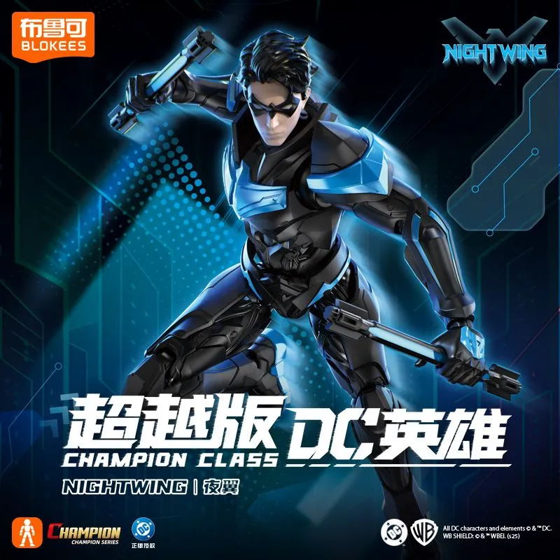 Original Blokees DC Hero Champ - Model Kit Blokees recension och pris