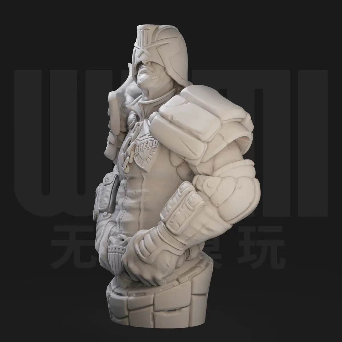 1/10 100mm High Resin Figure M - Model Kit Judge recension och pris